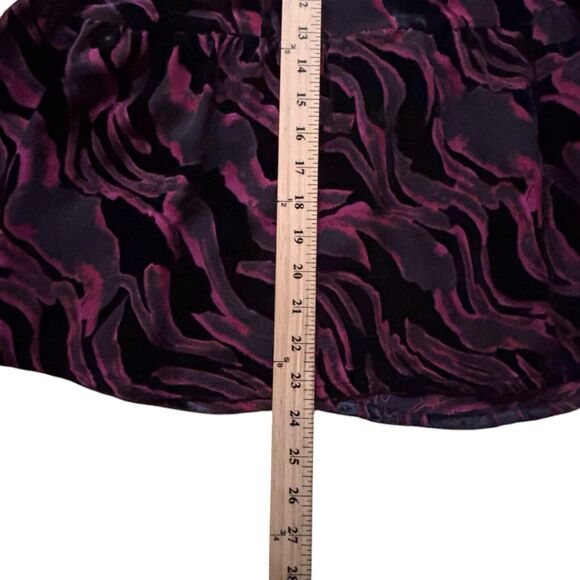 Johnny Was Selene Tiered Top Blouse Small Burnout Velvet V Neck $350 NWT - Picture 10 of 11